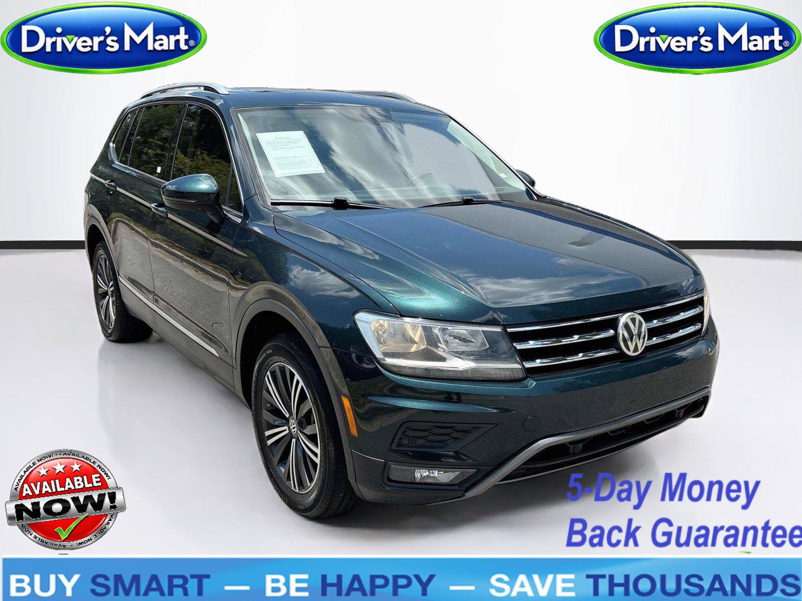 Used 2019 Volkswagen Tiguan SEL w/ 3rd Row Seat Package AWD/4WD image 1