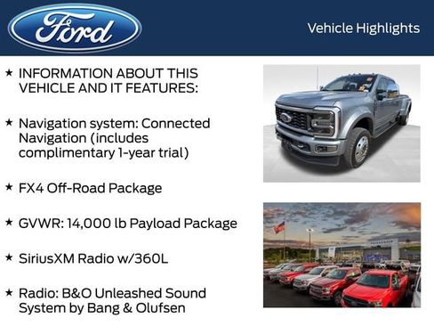 Used 2024 Ford F450 Platinum w/ FX4 Off-Road Package image 4