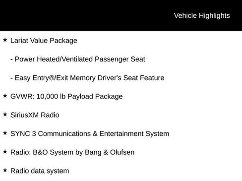 Used 2021 Ford F250 Lariat w/ Lariat Value Package image 12