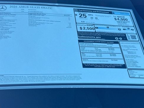 New 2026 Mercedes-Benz GLA 35 AMG 4MATIC image 32