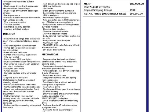 Used 2013 Tesla Model S Performance image 2