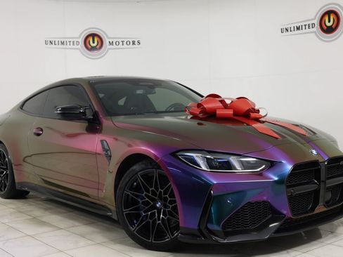Used 2021 BMW M4 Competition w/ Executive Package RWD image 1