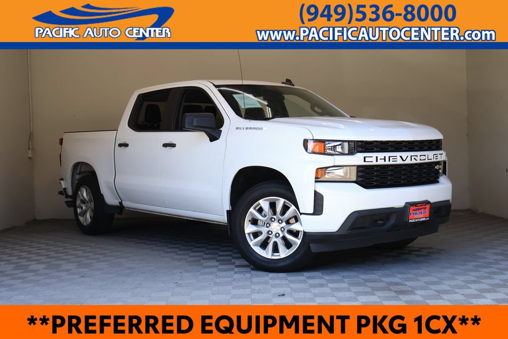 Used 2021 Chevrolet Silverado 1500 Custom RWD image 1