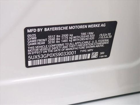 Certified 2025 BMW X3 xDrive30i w/ M Sport Package image 26