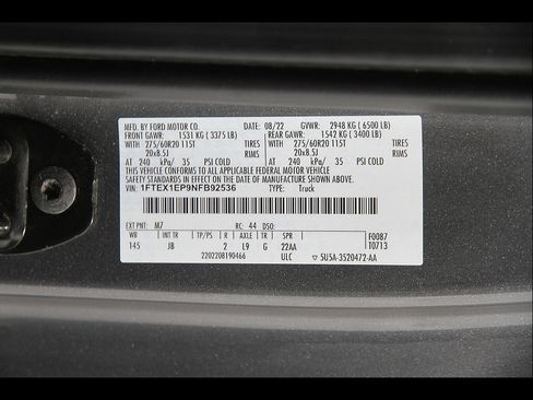 Used 2022 Ford F150 XL w/ STX Black Appearance Package AWD/4WD image 24