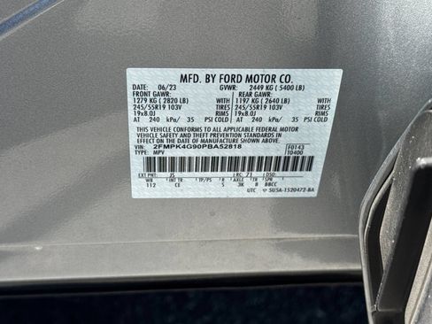Certified 2023 Ford Edge SE w/ Black Appearance Package AWD/4WD image 29