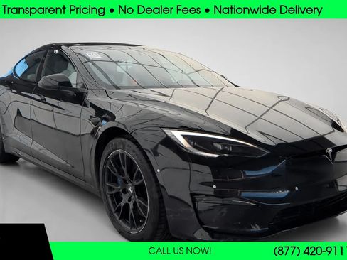 Used 2022 Tesla Model S Plaid AWD/4WD image 1