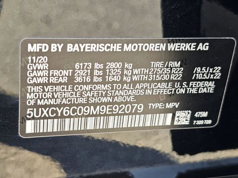 Used 2021 BMW X6 xDrive40i w/ M Sport Package image 31