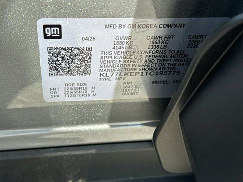 New 2026 Chevrolet Trax ACTIV w/ Driver Confidence Package FWD image 25