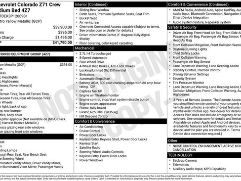 Used 2023 Chevrolet Colorado Z71 AWD/4WD image 4