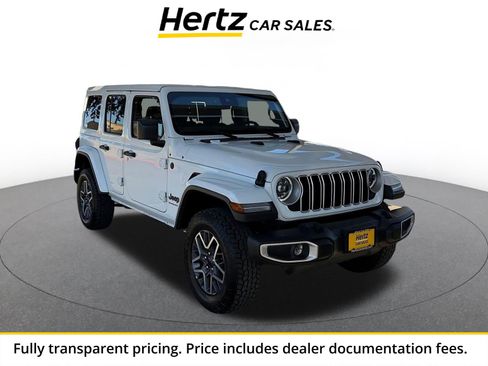 Used 2025 Jeep Wrangler Unlimited Sahara AWD/4WD image 1