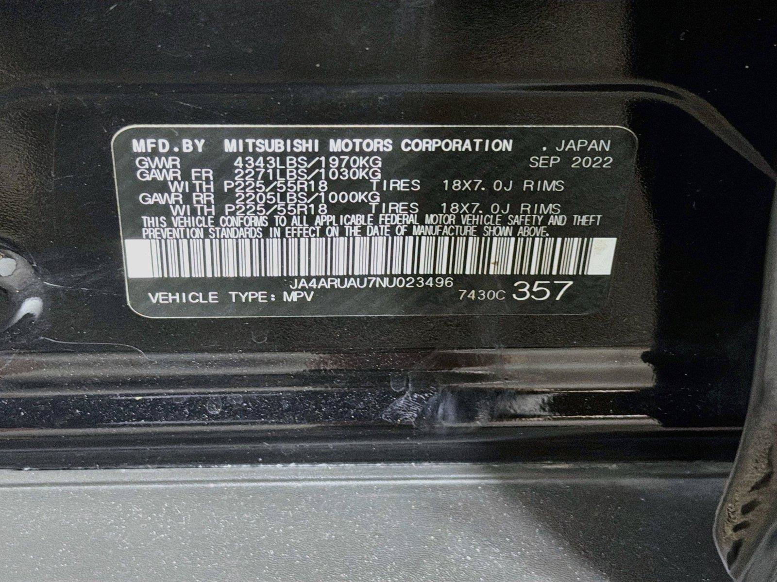 Used 2022 Mitsubishi Outlander Sport ES AWD/4WD image 36