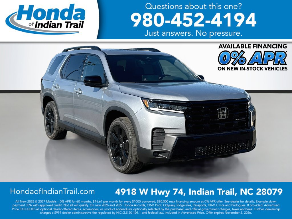 New 2026 Honda Pilot Black Edition 360° Tour