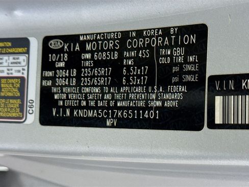 Used 2019 Kia Sedona L FWD image 37