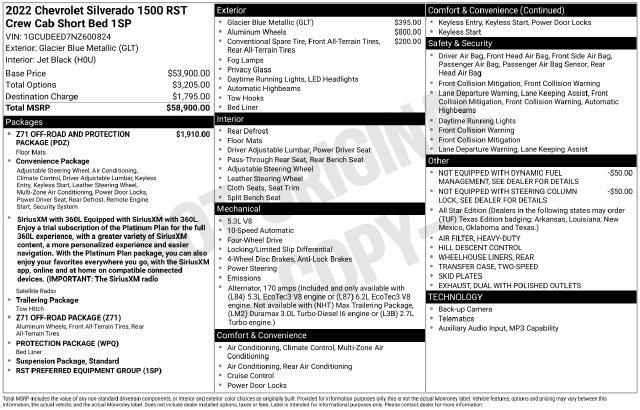 Used 2022 Chevrolet Silverado 1500 RST AWD/4WD image 33