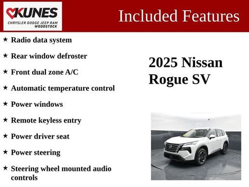 Used 2025 Nissan Rogue SV image 3