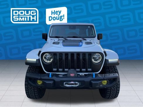Used 2021 Jeep Wrangler Unlimited Rubicon 4xe w/ Steel Bumper Group AWD/4WD image 8