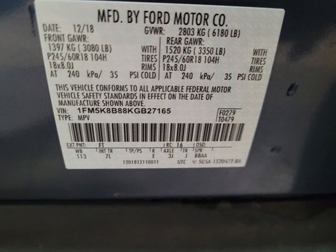 Used 2019 Ford Explorer 4WD image 33