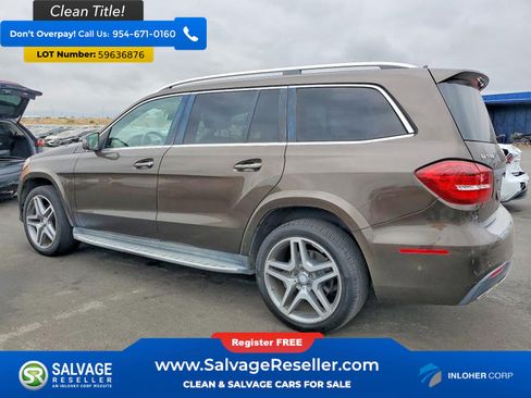 Used 2017 Mercedes-Benz GLS 550 4MATIC image 3