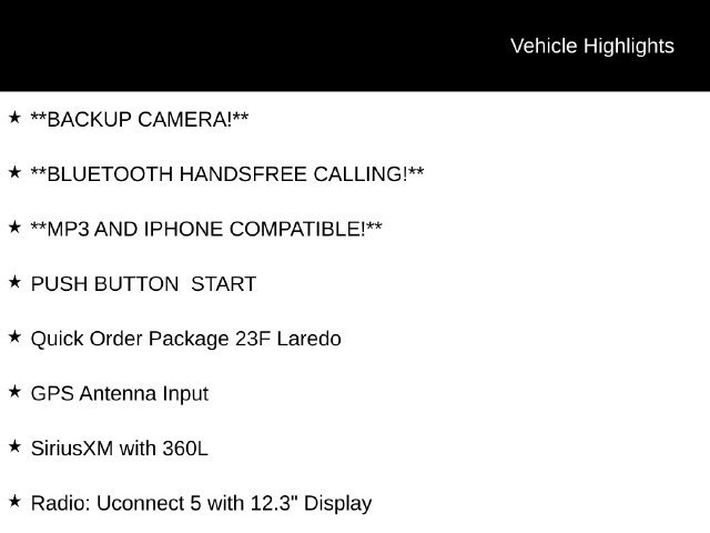 New 2026 Jeep Cherokee Laredo AWD/4WD image 3
