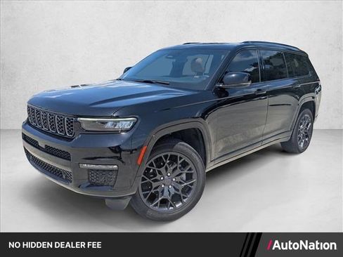 Certified 2025 Jeep Grand Cherokee L Summit w/ Obsidian Package AWD/4WD image 1