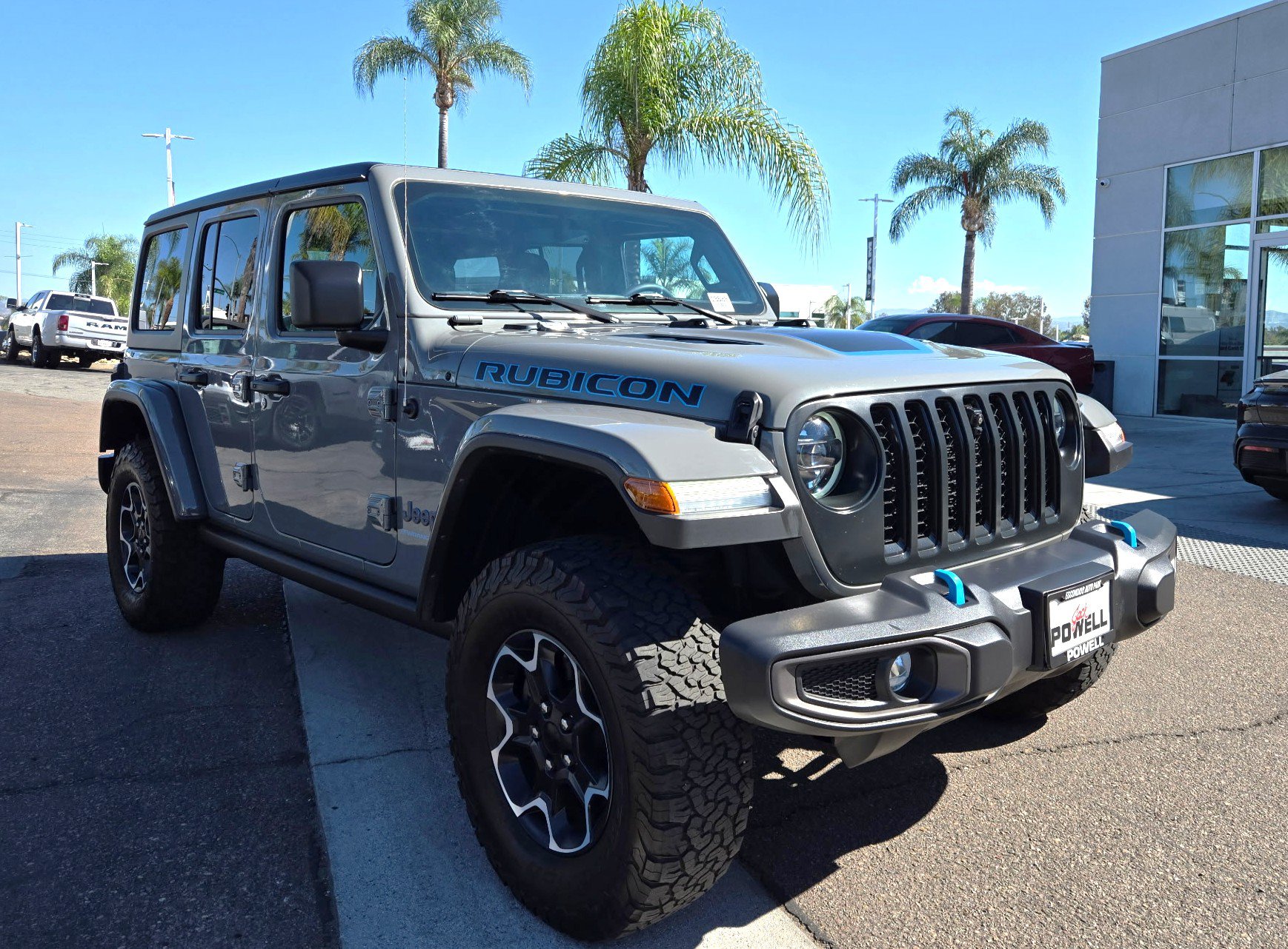 Certified 2023 Jeep Wrangler Unlimited Rubicon 4xe w/ Cold Weather Group AWD/4WD image 7