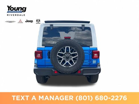 New 2026 Jeep Wrangler Unlimited Sahara w/ Whitecap Package AWD/4WD image 4