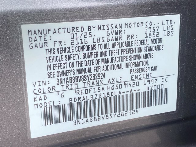 Used 2025 Nissan Sentra S FWD image 31