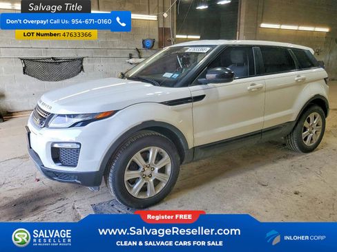 Used 2016 Land Rover Range Rover Evoque SE image 1