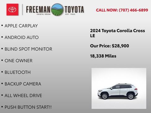 Used 2024 Toyota Corolla Cross LE AWD/4WD image 5