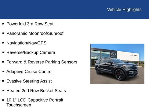 Certified 2023 Ford Explorer ST w/ Equipment Group 401A AWD/4WD image 30