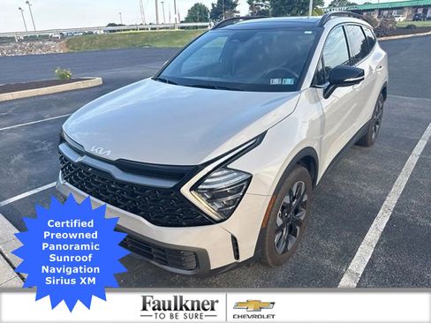 Used 2024 Kia Sportage X-Line w/ X-Line Premium Package AWD/4WD image 1