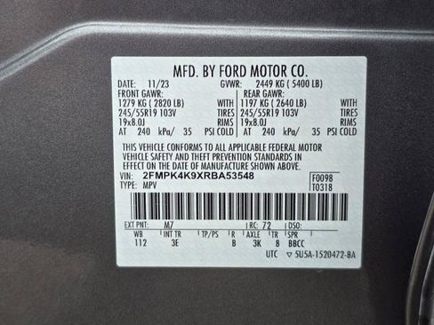 Used 2024 Ford Edge Titanium AWD/4WD image 33