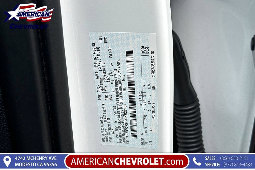 Used 2025 Ford F150 XLT w/ Equipment Group 301A Standard RWD image 39