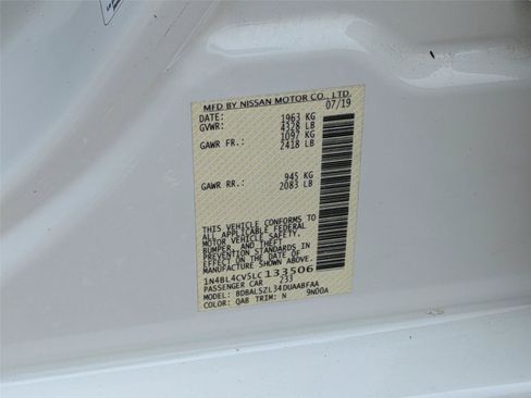 Used 2020 Nissan Altima 2.5 SR w/ Premium Package FWD image 35