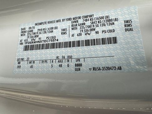 New 2026 Ford F450 XL w/ Snow Plow Prep Package image 28