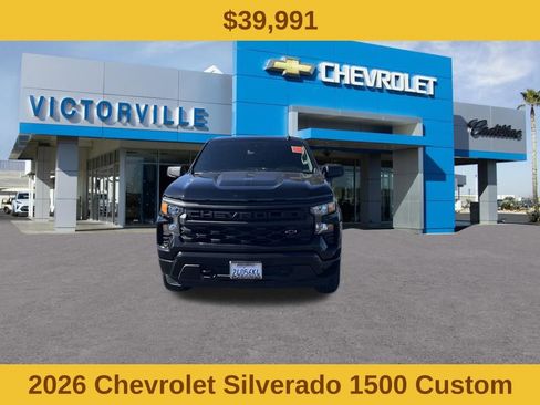 Certified 2026 Chevrolet Silverado 1500 Custom w/ Rally Edition RWD image 2