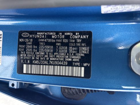 Used 2019 Hyundai Tucson Ultimate FWD image 34