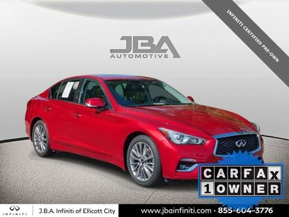 Certified 2022 INFINITI Q50 Luxe w/ Cargo Package