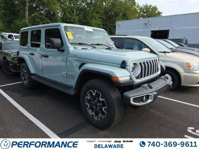 Used 2024 Jeep Wrangler Unlimited Sahara w/ Technology Group AWD/4WD image 1