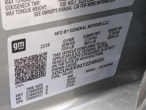 Certified 2026 Chevrolet Silverado 1500 RST image 45