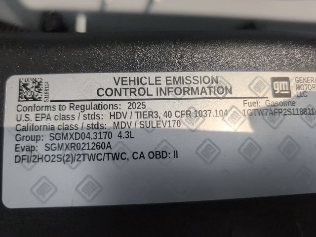 Used 2025 GMC Savana 2500 w/ Driver Convenience Package RWD image 43