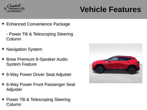 Used 2023 Chevrolet Blazer RS w/ Enhanced Convenience Package AWD/4WD image 10