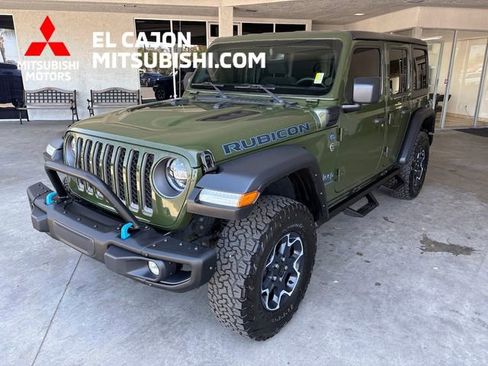 Used 2023 Jeep Wrangler Unlimited Rubicon 4xe w/ Steel Bumper Group AWD/4WD image 10