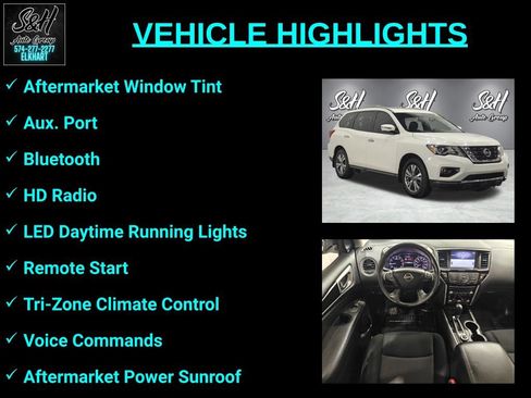 Used 2019 Nissan Pathfinder SV AWD/4WD image 3