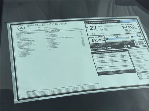 Certified 2026 Mercedes-Benz CLE 300 4MATIC Coupe image 23