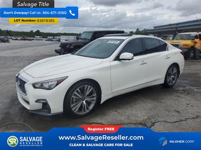 Used 2022 INFINITI Q50 Sensory w/ Cargo Package