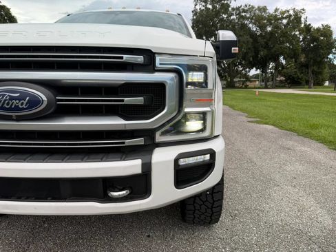 Used 2020 Ford F350 Platinum w/ Snow Plow Prep Package AWD/4WD image 26