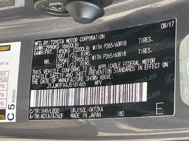 Used 2018 Lexus GX 460 Luxury AWD/4WD image 29
