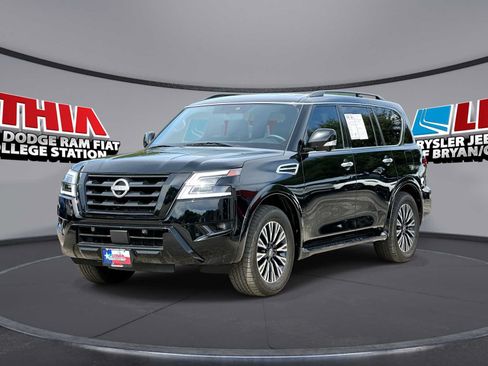 Used 2024 Nissan Armada SL w/ Midnight Edition Package RWD image 1